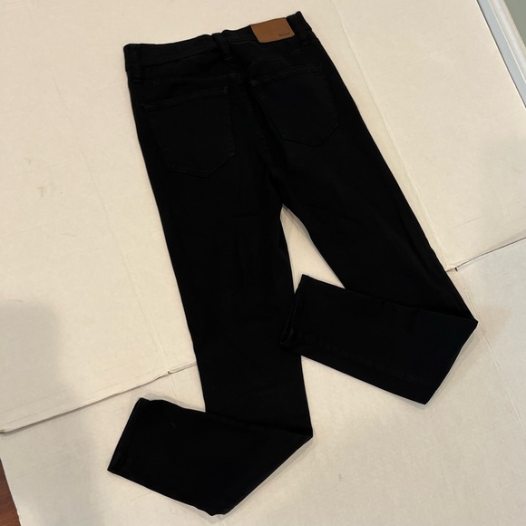 Madewell 9” High Riser Skinny Skinny Women’s Jeans Black Size 24 - Picture 8 of 16